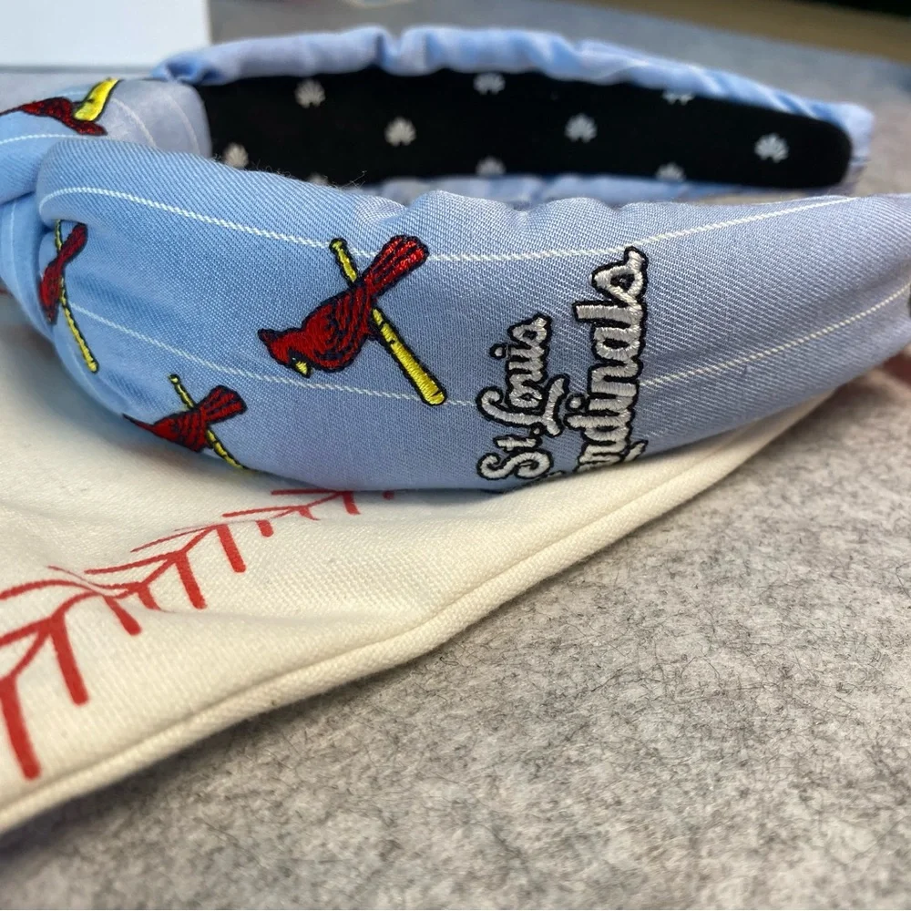 54 Lele Sadoughi x MLB STL CARDINALS Headband
